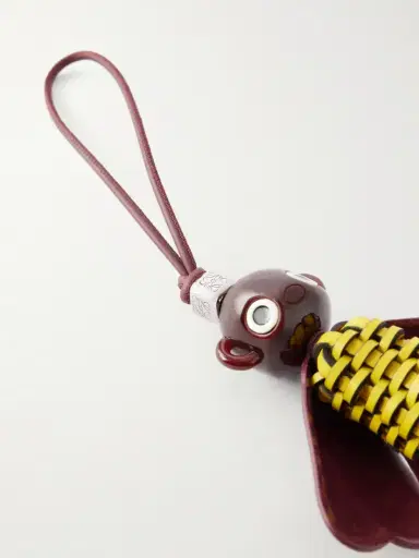 Loewe Bloombee Leather And Silver-tone Bag Charm | Thumbnail 4 Loewe Bloombee Leather And Silver-tone Bag Charm | Thumbnail 4