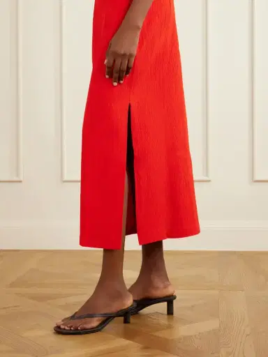 Tibi Stretch-crepe Midi Skirt | Thumbnail 5 Tibi Stretch-crepe Midi Skirt | Thumbnail 5