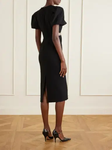 Rebecca Vallance Alexandrite Embellished Cady Midi Dress | Thumbnail 3 Rebecca Vallance Alexandrite Embellished Cady Midi Dress | Thumbnail 3