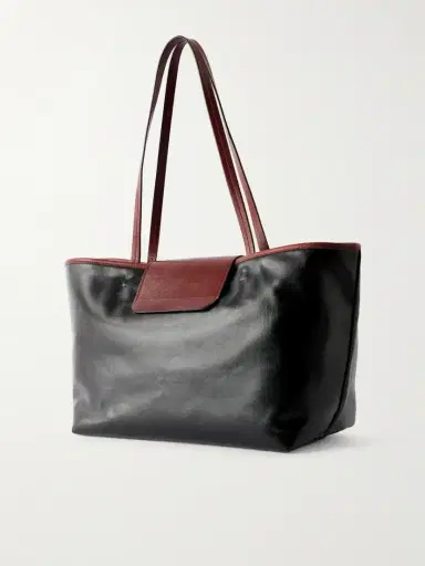 Versace Vivienne Medusa-embellished Leather-trimmed Coated Canvas Tote | Thumbnail 4 Versace Vivienne Medusa-embellished Leather-trimmed Coated Canvas Tote | Thumbnail 4