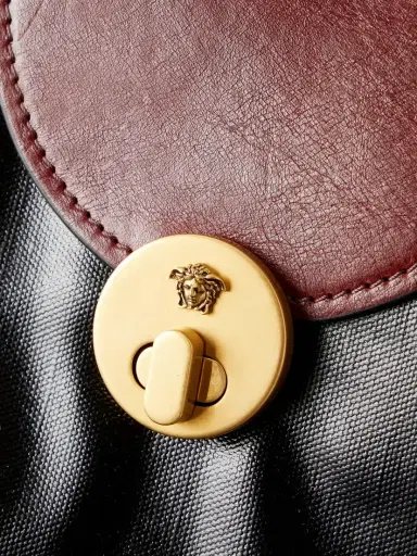 Versace Vivienne Medusa-embellished Leather-trimmed Coated Canvas Tote | Thumbnail 5 Versace Vivienne Medusa-embellished Leather-trimmed Coated Canvas Tote | Thumbnail 5