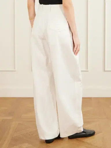 Kallmeyer Joel Pleated Cotton-poplin Wide-leg Pants | Thumbnail 4 Kallmeyer Joel Pleated Cotton-poplin Wide-leg Pants | Thumbnail 4
