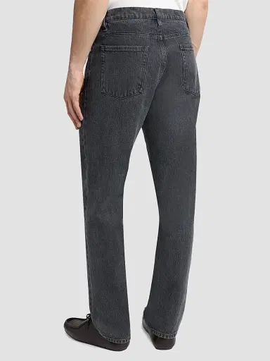 Jil Sander Men's Straight-Fit Jeans - Lava Stone | Thumbnail 3 Jil Sander Men's Straight-Fit Jeans - Lava Stone | Thumbnail 3