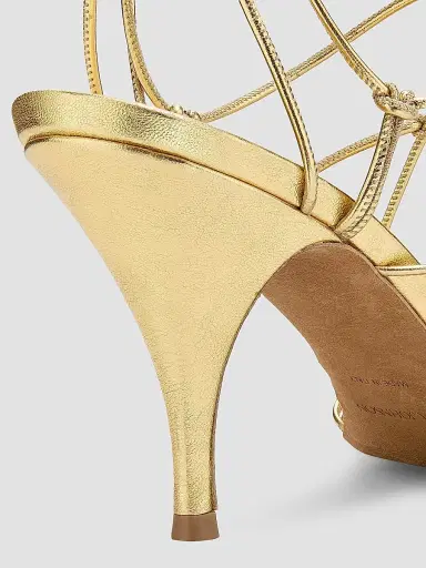 Ulla Johnson Women's Colette 75MM Strappy Sandals - Gold - Size 10 | Thumbnail 5 Ulla Johnson Women's Colette 75MM Strappy Sandals - Gold - Size 10 | Thumbnail 5