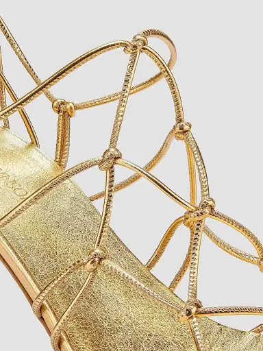Ulla Johnson Women's Colette 75MM Strappy Sandals - Gold - Size 10 | Thumbnail 6 Ulla Johnson Women's Colette 75MM Strappy Sandals - Gold - Size 10 | Thumbnail 6