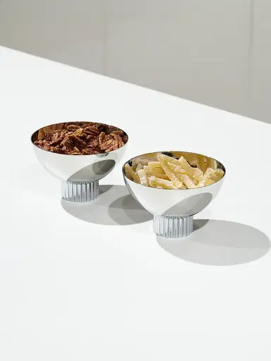 Anna New York Striations Stainless Steel Nut Bowl | Thumbnail 2 Anna New York Striations Stainless Steel Nut Bowl | Thumbnail 2