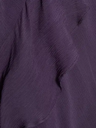 ba & sh Women's Oceane Ruffled Midi-Dress - Raisin | Thumbnail 7 ba & sh Women's Oceane Ruffled Midi-Dress - Raisin | Thumbnail 7