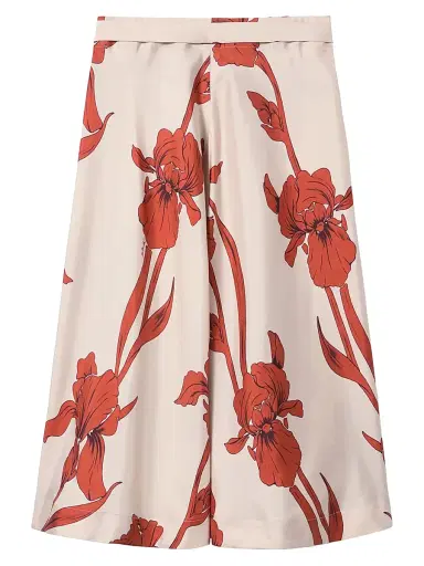 La DoubleJ Women's Pareo Midi Skirt - Iris Dark Orange | Thumbnail 2 La DoubleJ Women's Pareo Midi Skirt - Iris Dark Orange | Thumbnail 2