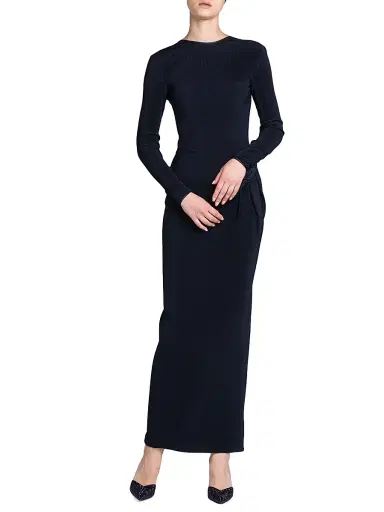 Giorgio Armani Women's Embellished Hip Jersey Gown | Thumbnail 3 Giorgio Armani Women's Embellished Hip Jersey Gown | Thumbnail 3