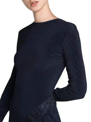 Giorgio Armani Women's Embellished Hip Jersey Gown | Thumbnail 6 Giorgio Armani Women's Embellished Hip Jersey Gown | Thumbnail 6