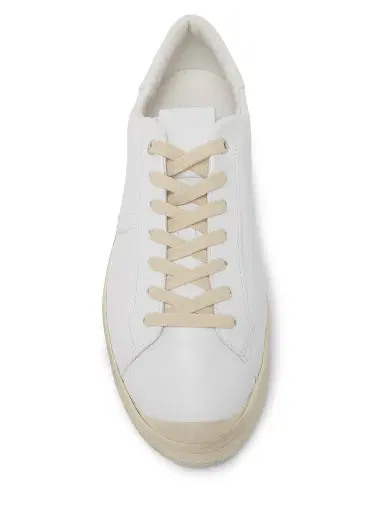 Jil Sander Men's Leather Low-Top Sneakers - Porcelian | Thumbnail 4 Jil Sander Men's Leather Low-Top Sneakers - Porcelian | Thumbnail 4