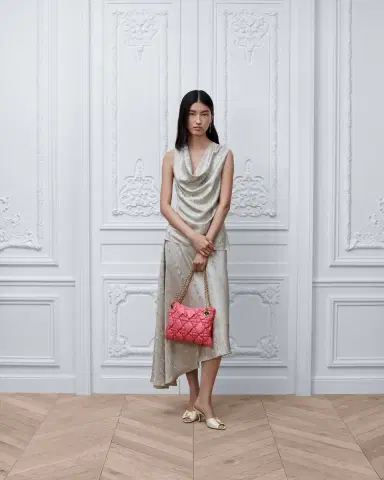 Dior Asymmetric Mid-Length Skirt | Thumbnail 8 Dior Asymmetric Mid-Length Skirt | Thumbnail 8