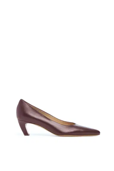 Gabriela Hearst Peggy Pump in Bordeaux Nappa Leather | Thumbnail 1 Gabriela Hearst Peggy Pump in Bordeaux Nappa Leather | Thumbnail 1