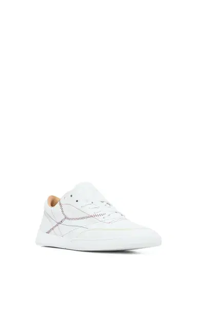 Gabriela Hearst Ohio Slip-on Sneaker in White Leather | Thumbnail 2 Gabriela Hearst Ohio Slip-on Sneaker in White Leather | Thumbnail 2