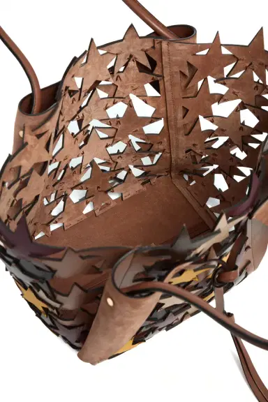 Gabriela Hearst Marija Patchwork Stars Tote Bag in Multi Nappa Leather | Thumbnail 3 Gabriela Hearst Marija Patchwork Stars Tote Bag in Multi Nappa Leather | Thumbnail 3