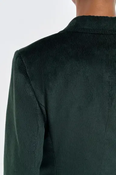 Gabriela Hearst Angela Blazer in English Green Sea Island Cotton Corduroy | Thumbnail 7 Gabriela Hearst Angela Blazer in English Green Sea Island Cotton Corduroy | Thumbnail 7