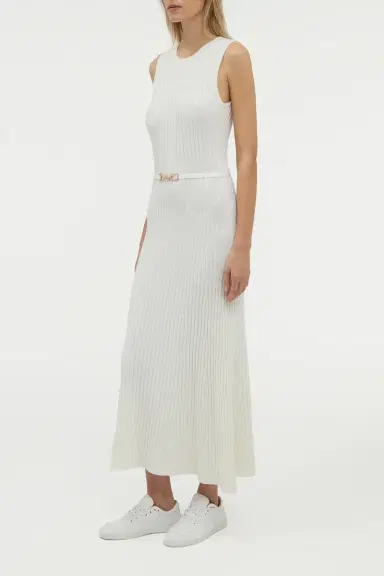 GABRIELA HEARST Meier Knit Midi Dress in Merino Wool Cashmere | Thumbnail 4 GABRIELA HEARST Meier Knit Midi Dress in Merino Wool Cashmere | Thumbnail 4