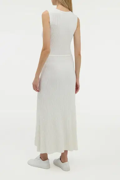 GABRIELA HEARST Meier Knit Midi Dress in Merino Wool Cashmere | Thumbnail 5 GABRIELA HEARST Meier Knit Midi Dress in Merino Wool Cashmere | Thumbnail 5