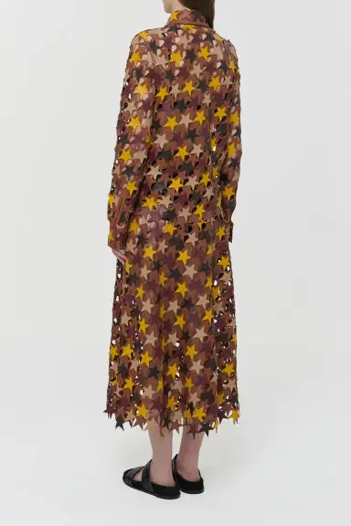 Gabriela Hearst Aluma Patchwork Stars Shirt in Mutli Nappa Leather | Thumbnail 5 Gabriela Hearst Aluma Patchwork Stars Shirt in Mutli Nappa Leather | Thumbnail 5