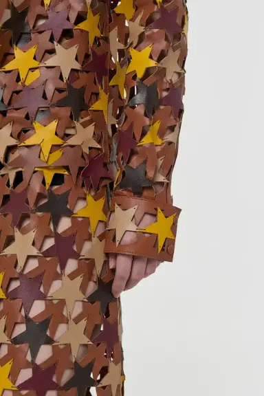 Gabriela Hearst Aluma Patchwork Stars Shirt in Mutli Nappa Leather | Thumbnail 9 Gabriela Hearst Aluma Patchwork Stars Shirt in Mutli Nappa Leather | Thumbnail 9
