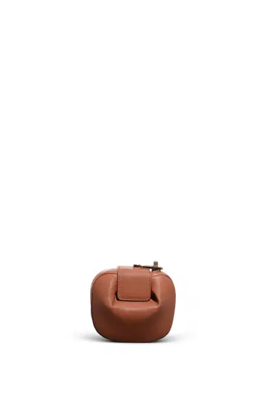 Gabriela Hearst Rafaela Coin Purse in Cognac Nappa Leather | Thumbnail 2 Gabriela Hearst Rafaela Coin Purse in Cognac Nappa Leather | Thumbnail 2