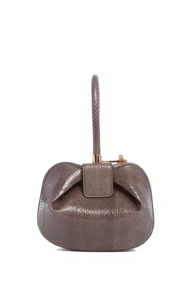 Gabriela Hearst Nina Bag in Charcoal Snakeskin | Thumbnail 2 Gabriela Hearst Nina Bag in Charcoal Snakeskin | Thumbnail 2