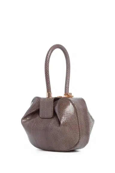 Gabriela Hearst Nina Bag in Charcoal Snakeskin | Thumbnail 1 Gabriela Hearst Nina Bag in Charcoal Snakeskin | Thumbnail 1