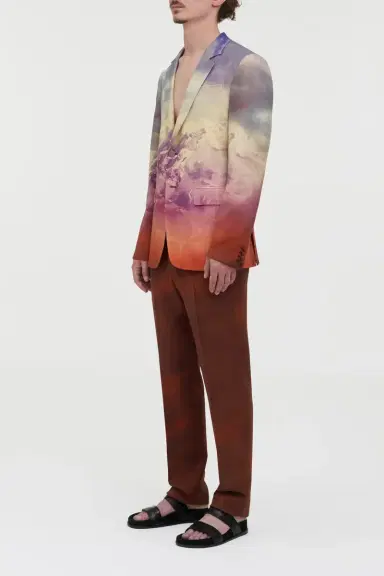 Gabriela Hearst Sebastian Pant in Mountain Virgin Wool | Thumbnail 5 Gabriela Hearst Sebastian Pant in Mountain Virgin Wool | Thumbnail 5