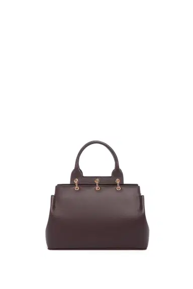 GABRIELA HEARST Small Amethyst Tote Bag in Bordeaux Nappa Leather | Thumbnail 1 GABRIELA HEARST Small Amethyst Tote Bag in Bordeaux Nappa Leather | Thumbnail 1