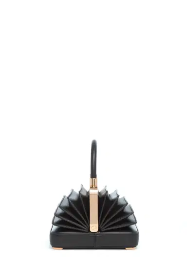 Gabriela Hearst Small Diana Bag in Black Nappa Leather | Thumbnail 3 Gabriela Hearst Small Diana Bag in Black Nappa Leather | Thumbnail 3