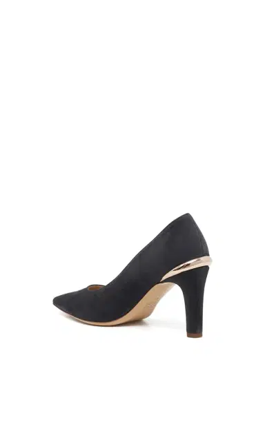 Gabriela Hearst Edwina High Heel Stiletto Pump in Charcoal Suede | Thumbnail 3 Gabriela Hearst Edwina High Heel Stiletto Pump in Charcoal Suede | Thumbnail 3