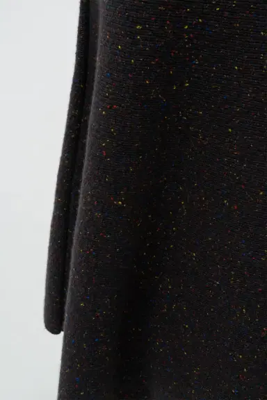Gabriela Hearst Eden Knit Midi Skirt in Charcoal Multi Speckled Aran Cashmere | Thumbnail 5 Gabriela Hearst Eden Knit Midi Skirt in Charcoal Multi Speckled Aran Cashmere | Thumbnail 5
