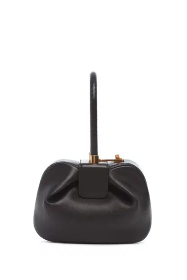 GABRIELA HEARST Nina Bag in Black Nappa Leather with Snakeskin Handle | Thumbnail 2 GABRIELA HEARST Nina Bag in Black Nappa Leather with Snakeskin Handle | Thumbnail 2