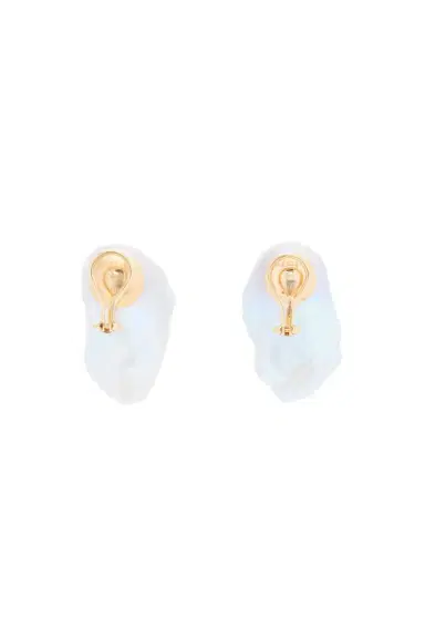 Gabriela Hearst Earrings in Baroque Freshwater Pearl & 18K Yellow Gold | Thumbnail 3 Gabriela Hearst Earrings in Baroque Freshwater Pearl & 18K Yellow Gold | Thumbnail 3