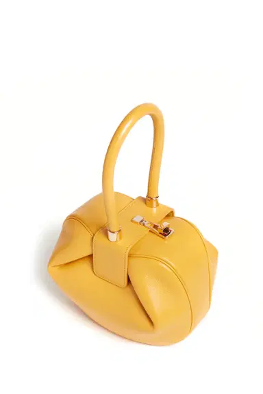 GABRIELA HEARST Nina Bag in Yellow Nappa Leather | Thumbnail 3 GABRIELA HEARST Nina Bag in Yellow Nappa Leather | Thumbnail 3
