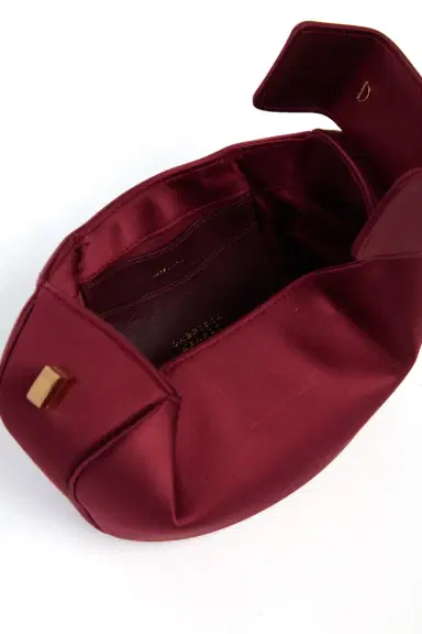 GABRIELA HEARST Demi Bag in Ruby Satin | Thumbnail 5 GABRIELA HEARST Demi Bag in Ruby Satin | Thumbnail 5