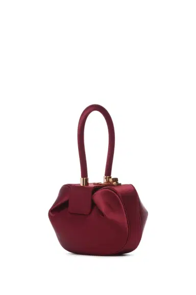 GABRIELA HEARST Demi Bag in Ruby Satin | Thumbnail 1 GABRIELA HEARST Demi Bag in Ruby Satin | Thumbnail 1