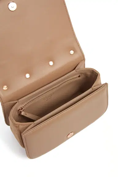 Gabriela Hearst Small Dern Crossbody Bag in Nude Snakeskin & Suede | Thumbnail 5 Gabriela Hearst Small Dern Crossbody Bag in Nude Snakeskin & Suede | Thumbnail 5