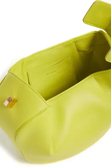Gabriela Hearst Nina Bag in Lime Adamite Nappa Leather | Thumbnail 4 Gabriela Hearst Nina Bag in Lime Adamite Nappa Leather | Thumbnail 4