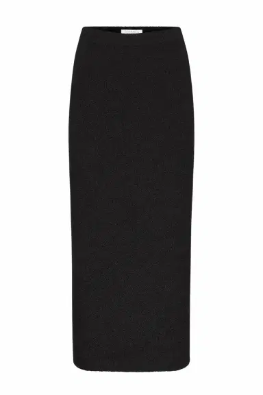 Gabriela Hearst Terranova Knit Maxi Skirt in Black Mulberry Silk | Thumbnail 1 Gabriela Hearst Terranova Knit Maxi Skirt in Black Mulberry Silk | Thumbnail 1