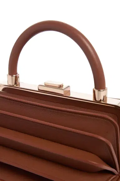 Gabriela Hearst Diana Bag in Cognac Nappa Leather | Thumbnail 5 Gabriela Hearst Diana Bag in Cognac Nappa Leather | Thumbnail 5
