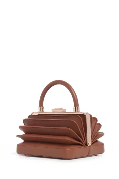 Gabriela Hearst Diana Bag in Cognac Nappa Leather | Thumbnail 1 Gabriela Hearst Diana Bag in Cognac Nappa Leather | Thumbnail 1