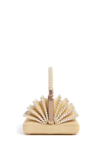 Gabriela Hearst Whipstitch Diana Bag in Nude Suede | Thumbnail 3 Gabriela Hearst Whipstitch Diana Bag in Nude Suede | Thumbnail 3