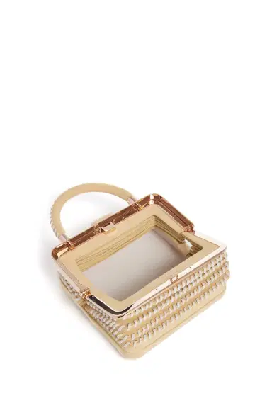 Gabriela Hearst Whipstitch Diana Bag in Nude Suede | Thumbnail 4 Gabriela Hearst Whipstitch Diana Bag in Nude Suede | Thumbnail 4
