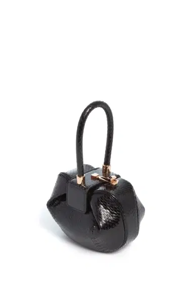GABRIELA HEARST Demi Bag in Black Snakeskin | Thumbnail 3 GABRIELA HEARST Demi Bag in Black Snakeskin | Thumbnail 3