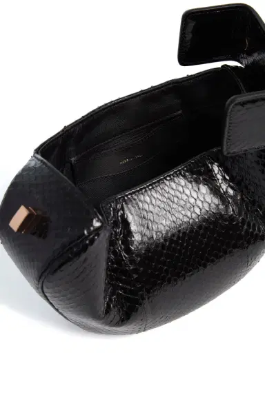 GABRIELA HEARST Demi Bag in Black Snakeskin | Thumbnail 4 GABRIELA HEARST Demi Bag in Black Snakeskin | Thumbnail 4