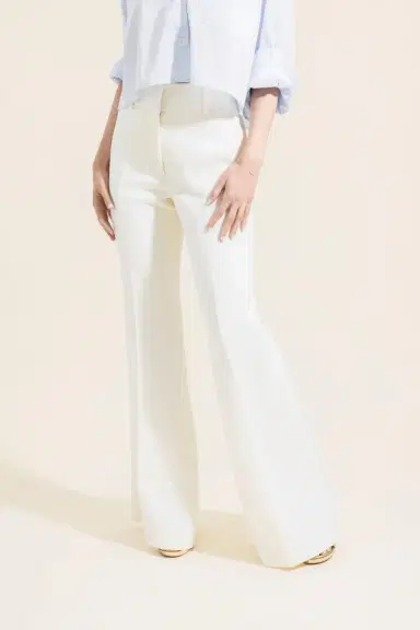 Gabriela Hearst Rhein Flare Pant in Sportswear Wool | Thumbnail 2 Gabriela Hearst Rhein Flare Pant in Sportswear Wool | Thumbnail 2