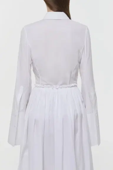 Gabriela Hearst Jataya Shirt in White Sea Island Cotton | Thumbnail 5 Gabriela Hearst Jataya Shirt in White Sea Island Cotton | Thumbnail 5