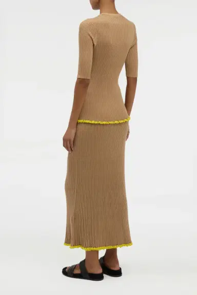 Gabriela Hearst Kavya Knit Maxi Skirt in Camel Cashmere Silk | Thumbnail 5 Gabriela Hearst Kavya Knit Maxi Skirt in Camel Cashmere Silk | Thumbnail 5