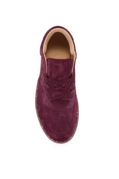 Gabriela Hearst Ohio Slip-on Sneaker in Bordeaux Nubuck | Thumbnail 5 Gabriela Hearst Ohio Slip-on Sneaker in Bordeaux Nubuck | Thumbnail 5